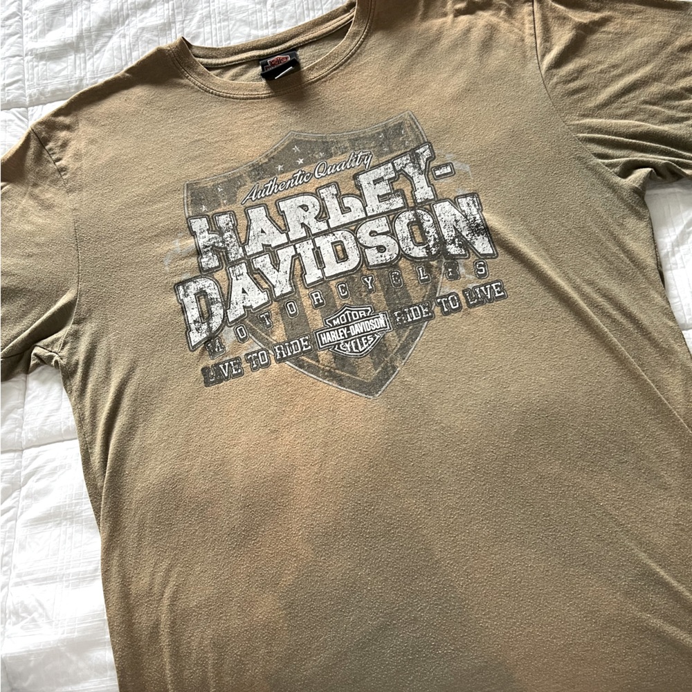 Vintage Harley-Davidson Budapest Hungary Men’s Sz. L SS T-shirt